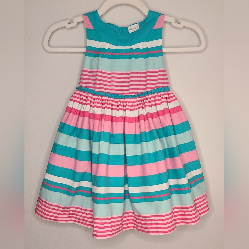Mini Club - Girl's Striped Sundress, Sz 3-4 Years